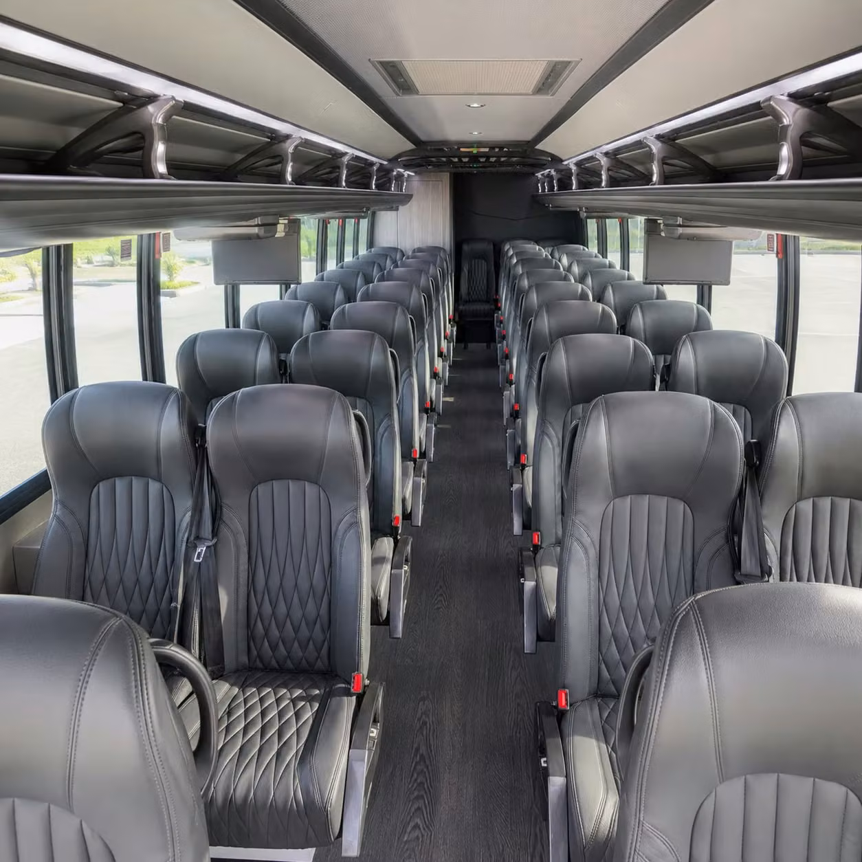 35 passenger minibus interior
