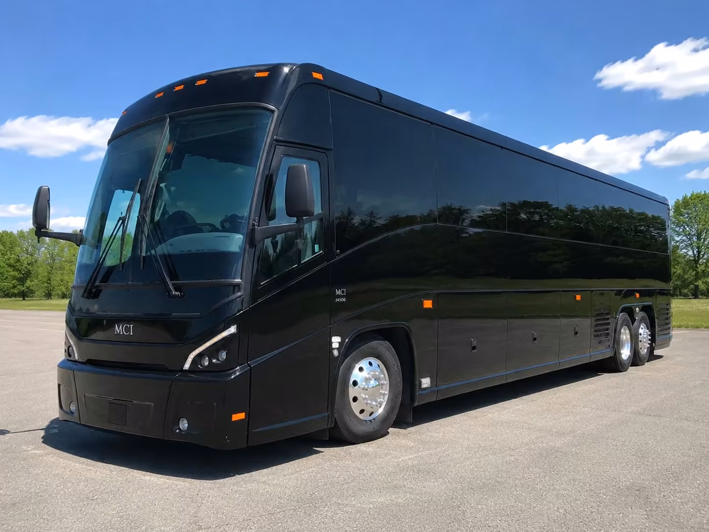 somerville charter bus rental exterior