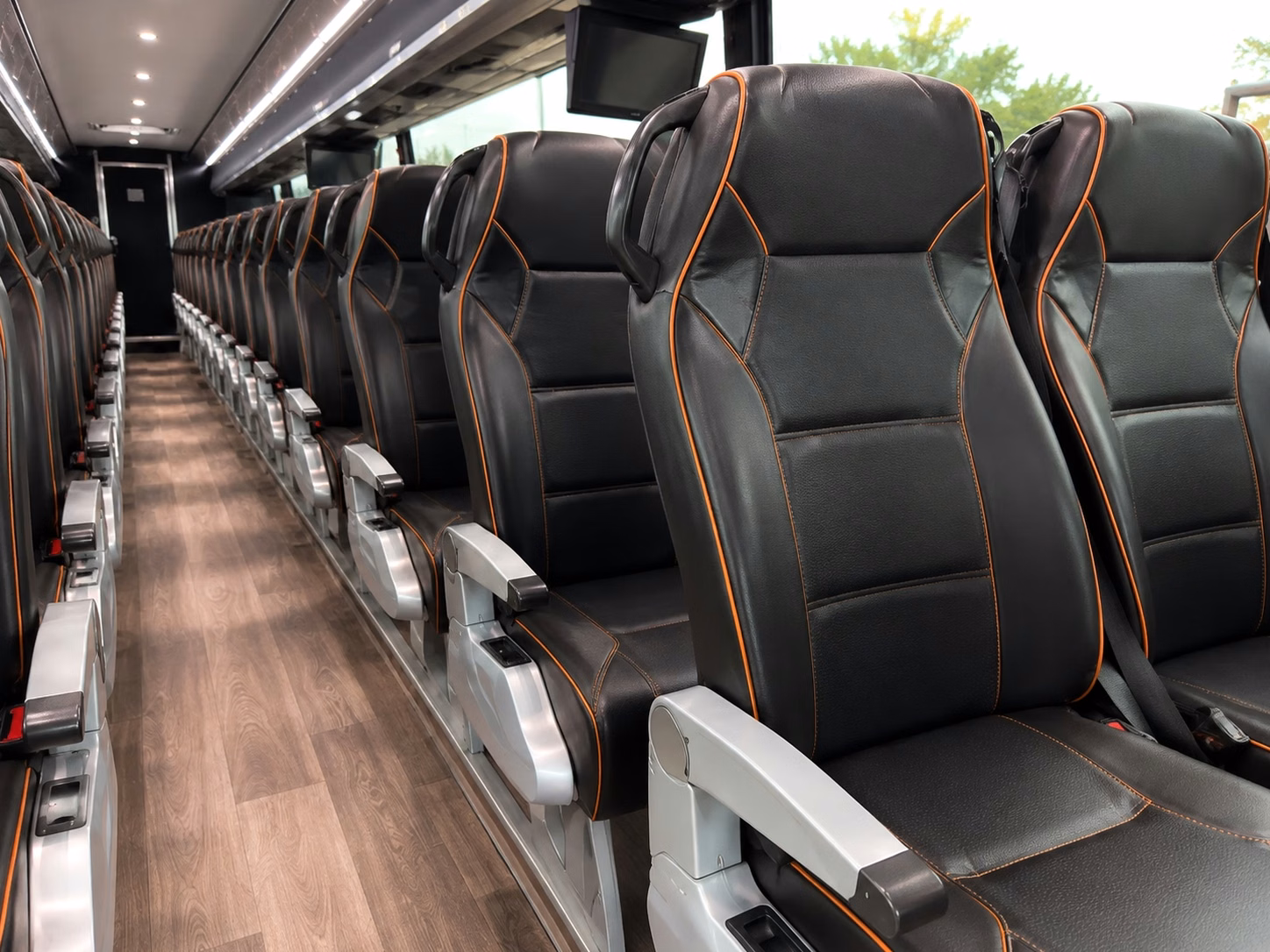 somerville charter bus rental inside