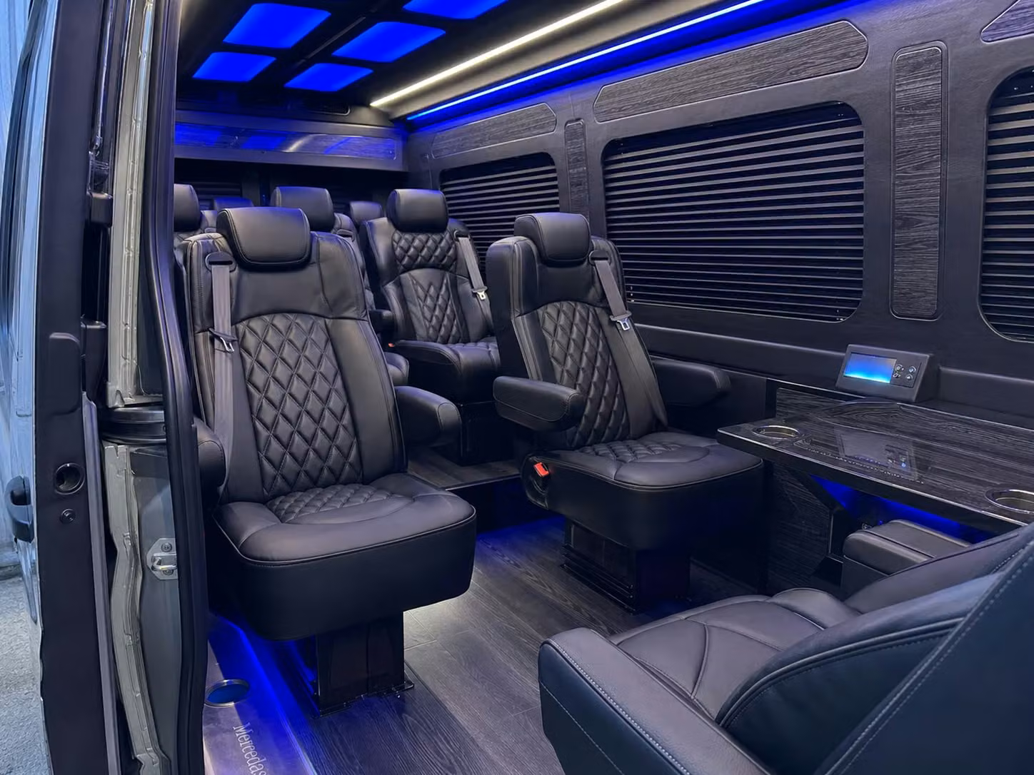 sprinter van transportation for groups and events across somerville