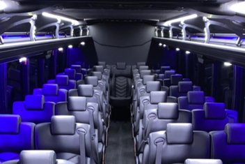 Somerville Charter Bus Interior